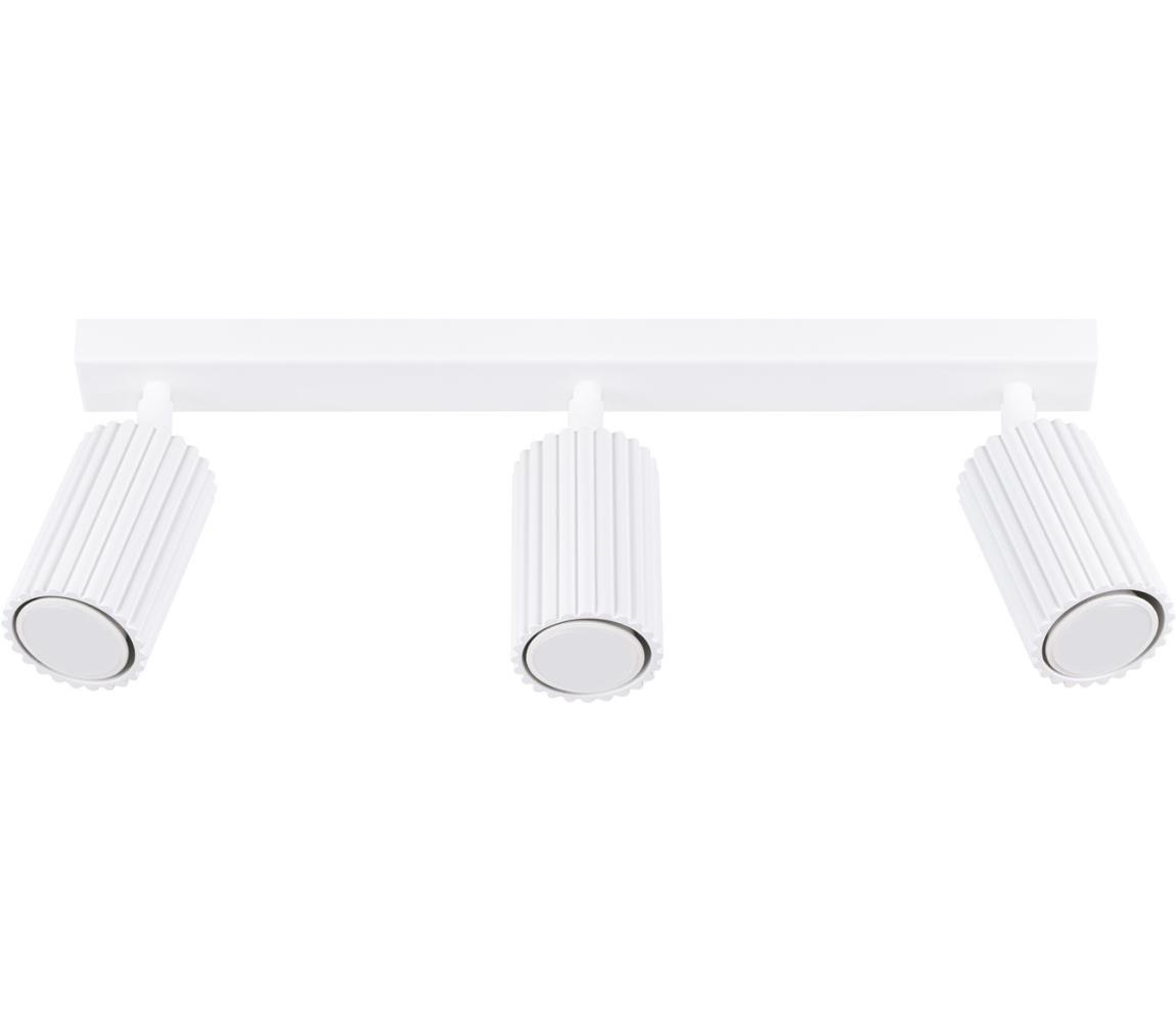 Donoci Bodové svietidlo KARBON 3xGU10/10W/230V biela