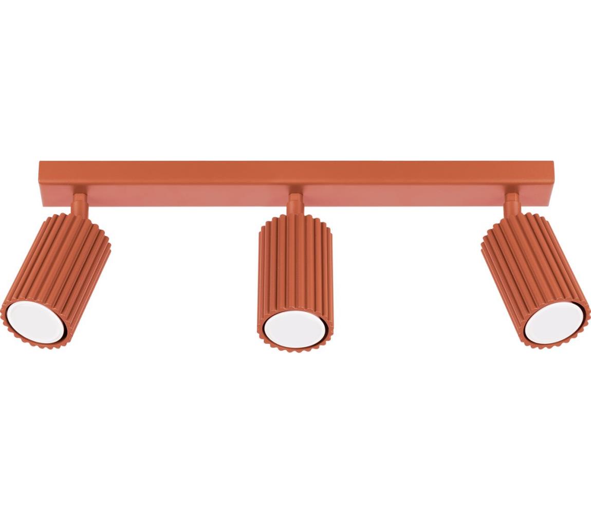 Donoci Bodové svietidlo KARBON 3xGU10/10W/230V červená