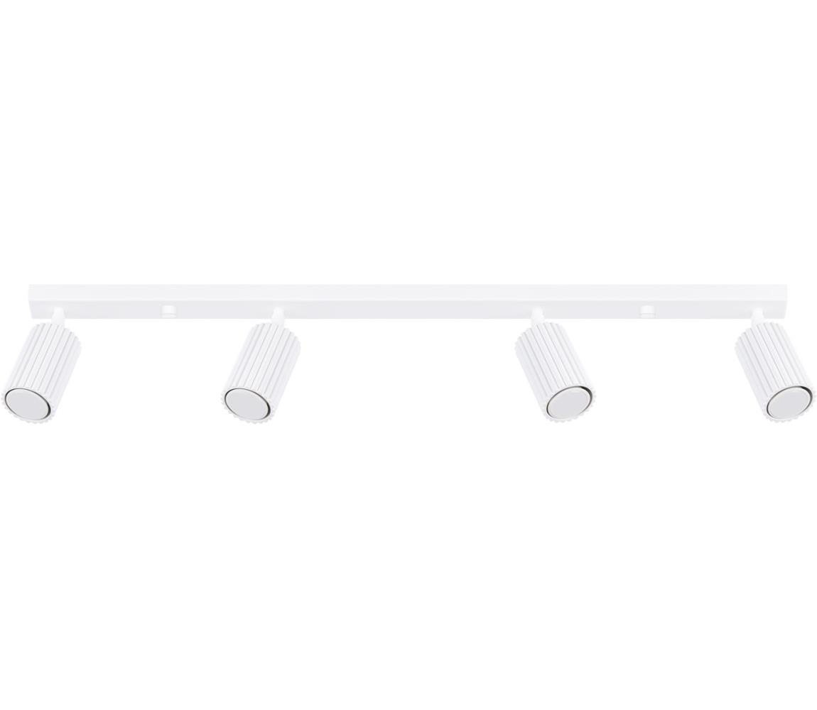 Donoci Bodové svietidlo KARBON 4xGU10/10W/230V biela