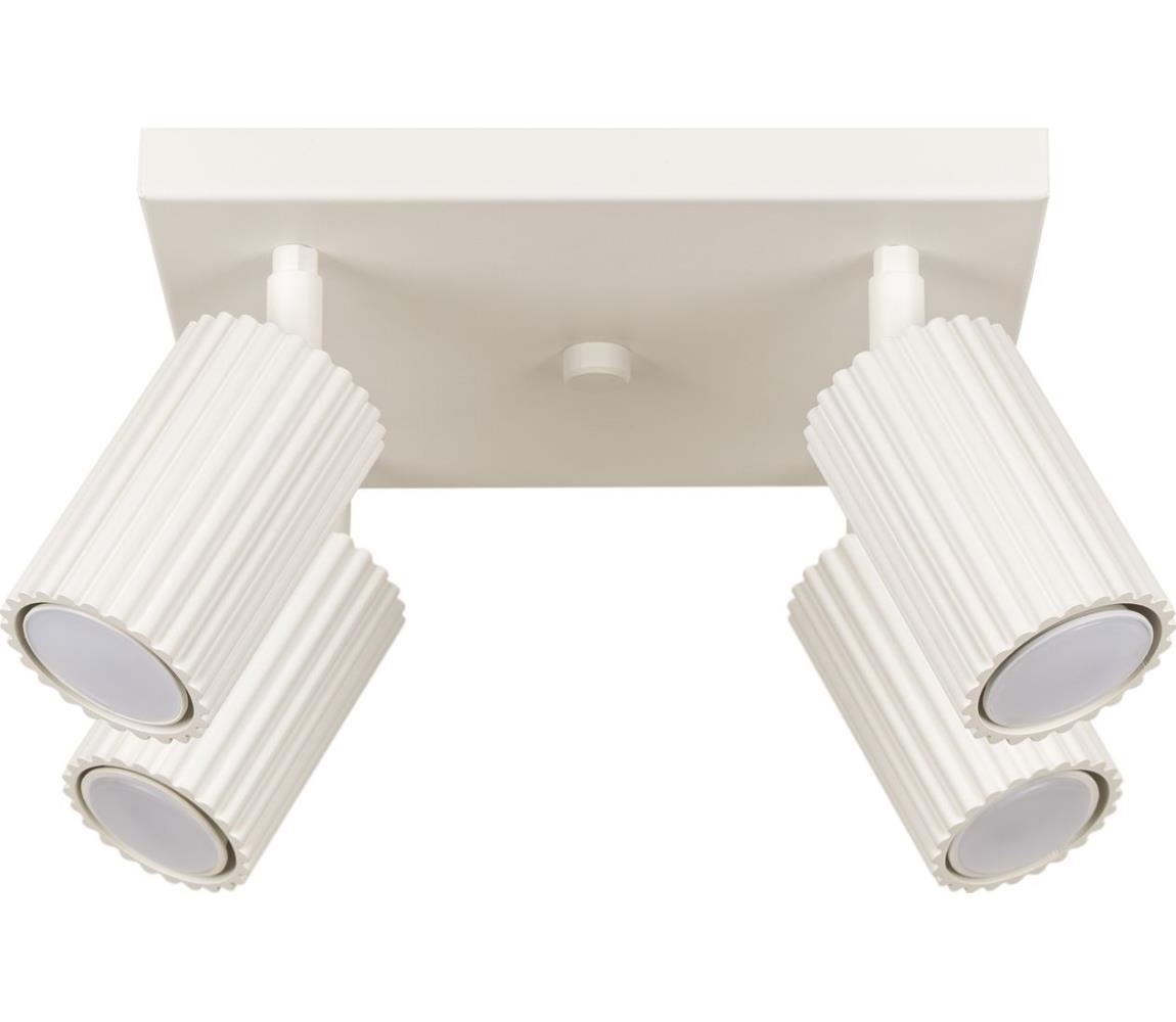 Donoci Bodové svietidlo KARBON 4xGU10/10W/230V krémová