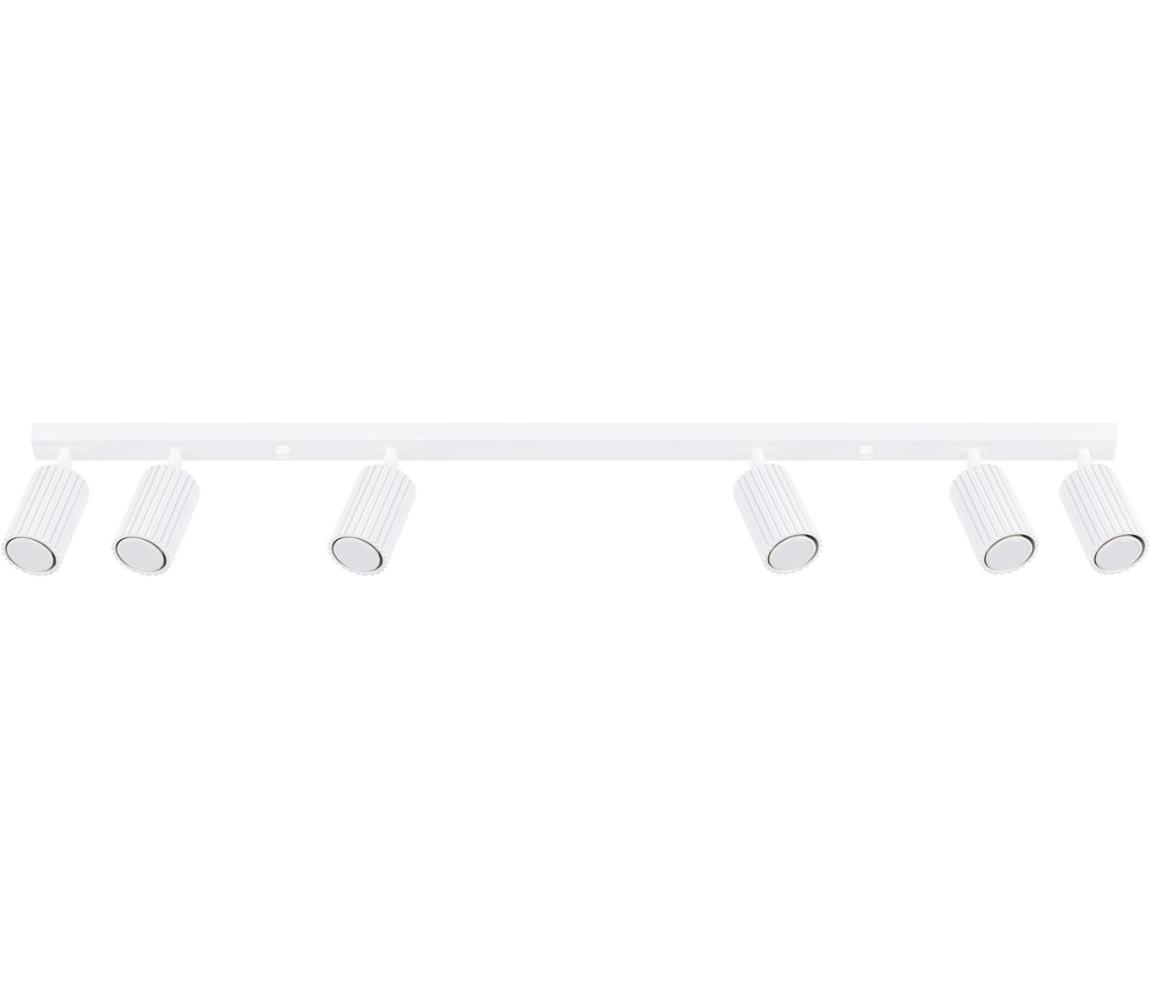 Donoci Bodové svietidlo KARBON 6xGU10/10W/230V biela