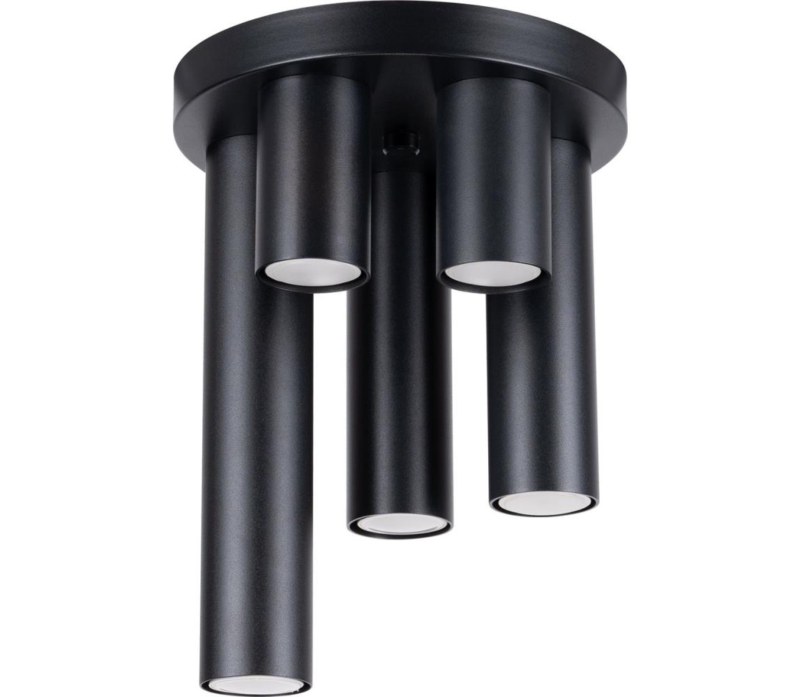 Donoci Bodové svietidlo LAGOS 5xGU10/10W/230V čierna