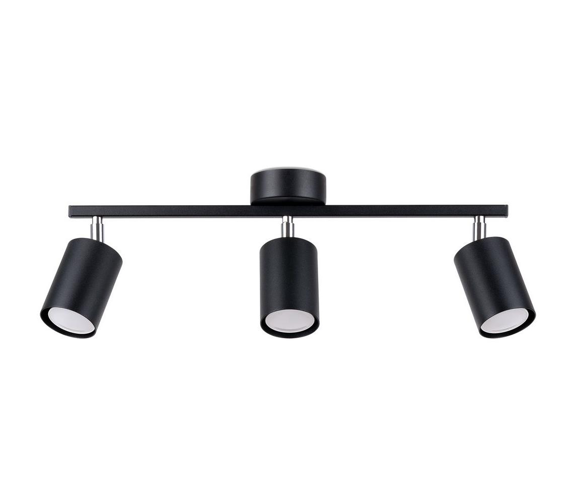 Donoci Bodové svietidlo LEMMI 3xGU10/40W/230V čierna