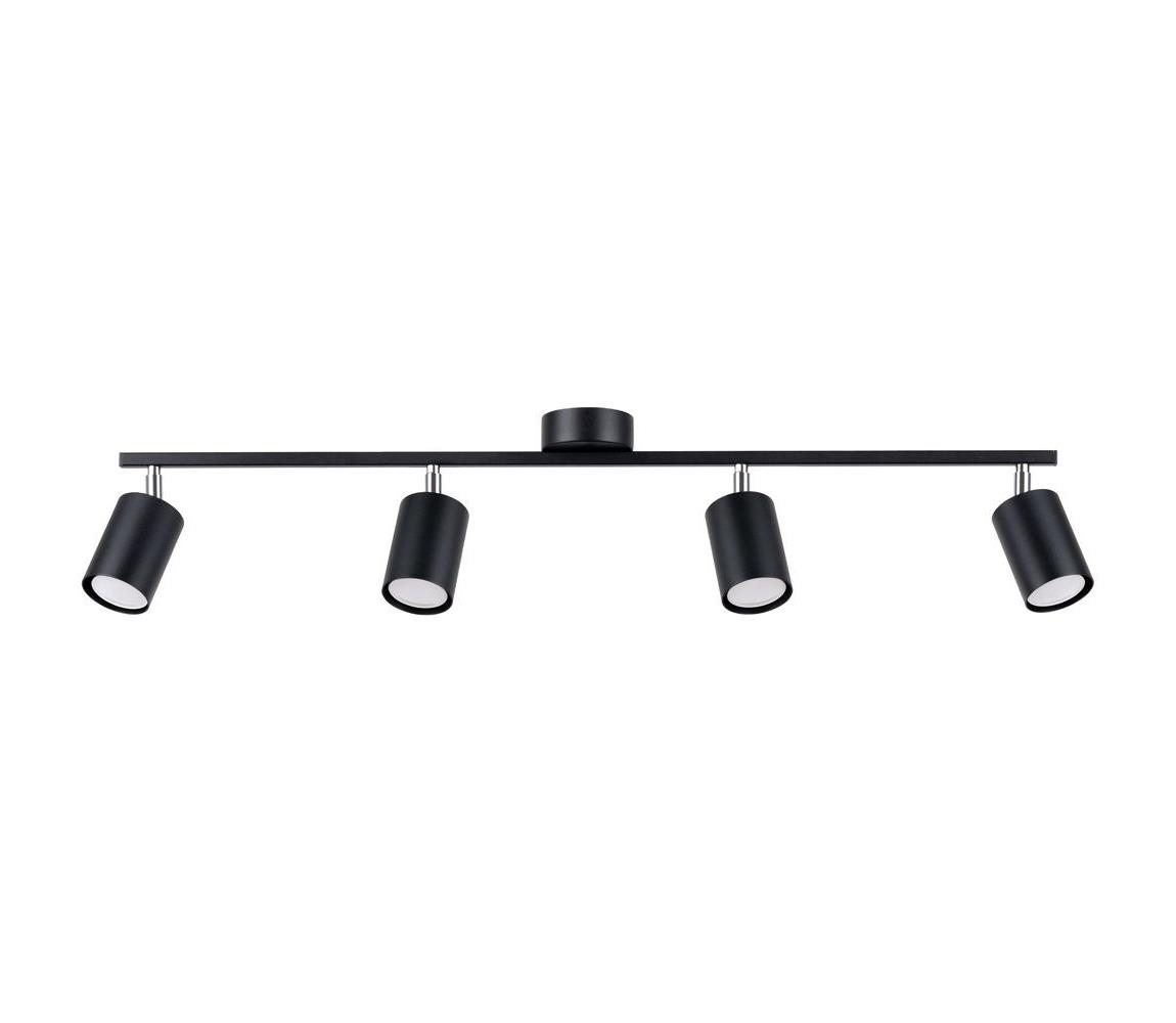 Donoci Bodové svietidlo LEMMI 4xGU10/10W/230V čierna