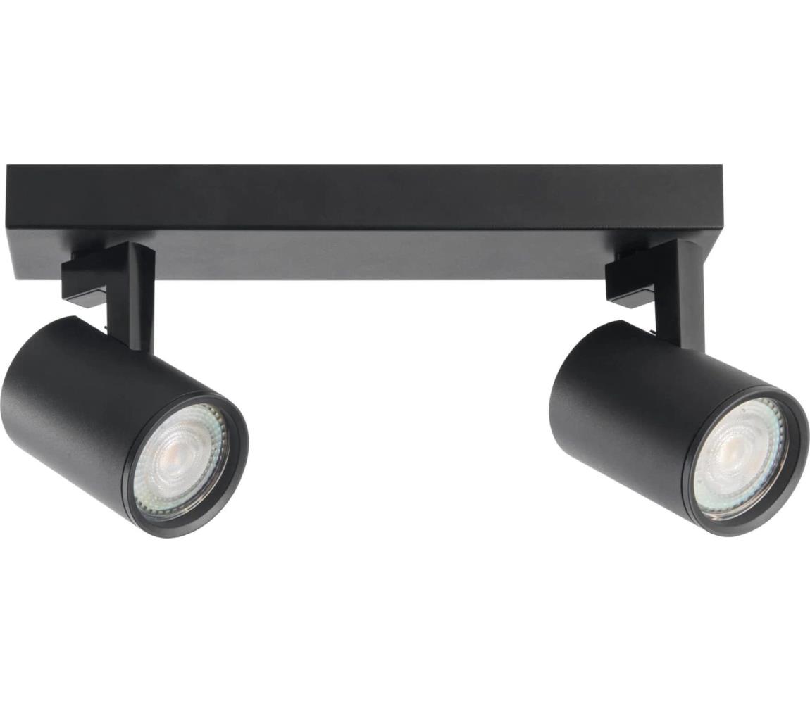 Donoci Bodové svietidlo LYNX 2xGU10/10W/230V čierna