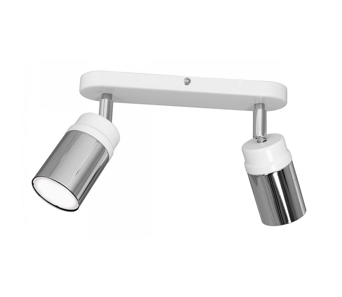 Donoci Bodové svietidlo NEST 2xGU10/8W/230V biela/chróm