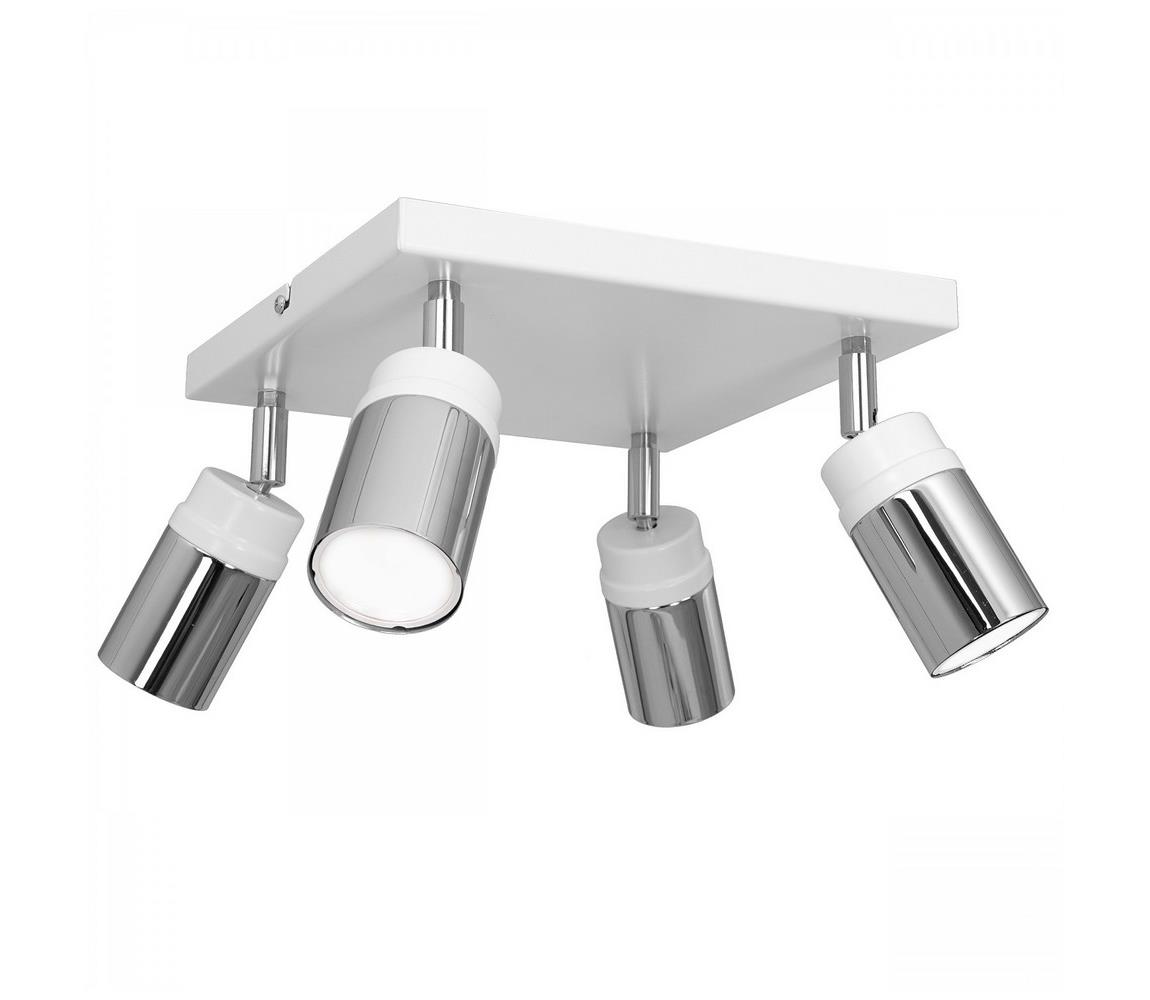 Donoci Bodové svietidlo NEST 4xGU10/8W/230V biela/chróm