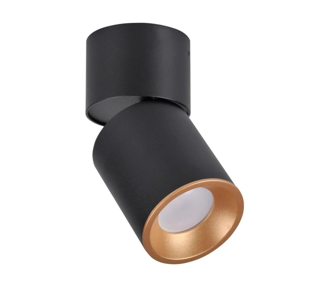Donoci Bodové svietidlo NIXA 1xGU10/10W/230V čierna/zlatá