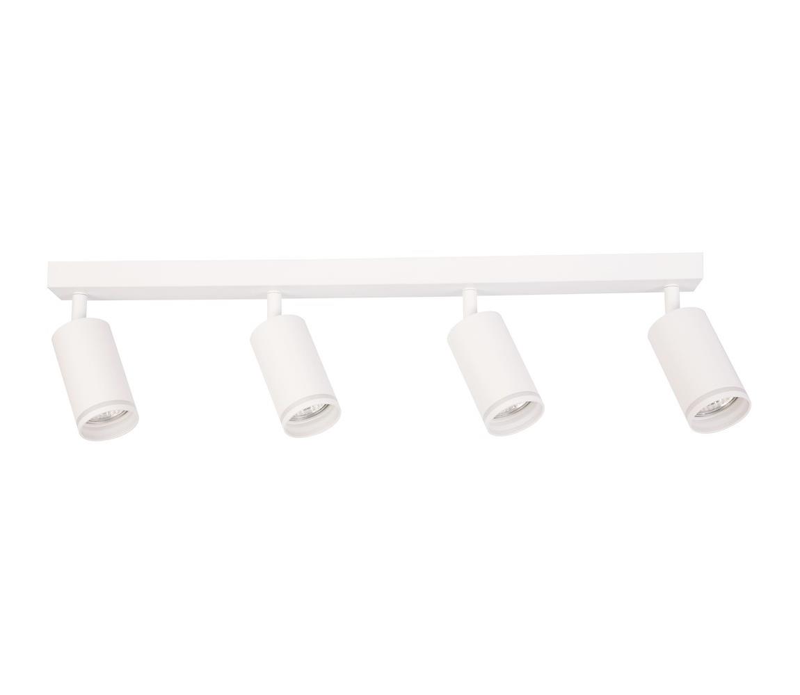 Donoci Bodové svietidlo PIPE 4xGU10/10W/230V biele