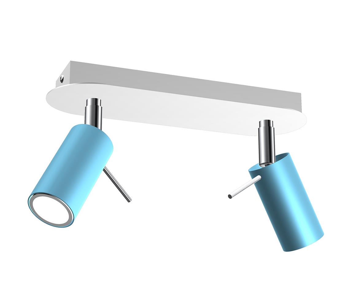 Donoci Bodové svietidlo PRESTON 2xGU10/MR11/40W/230V modrá