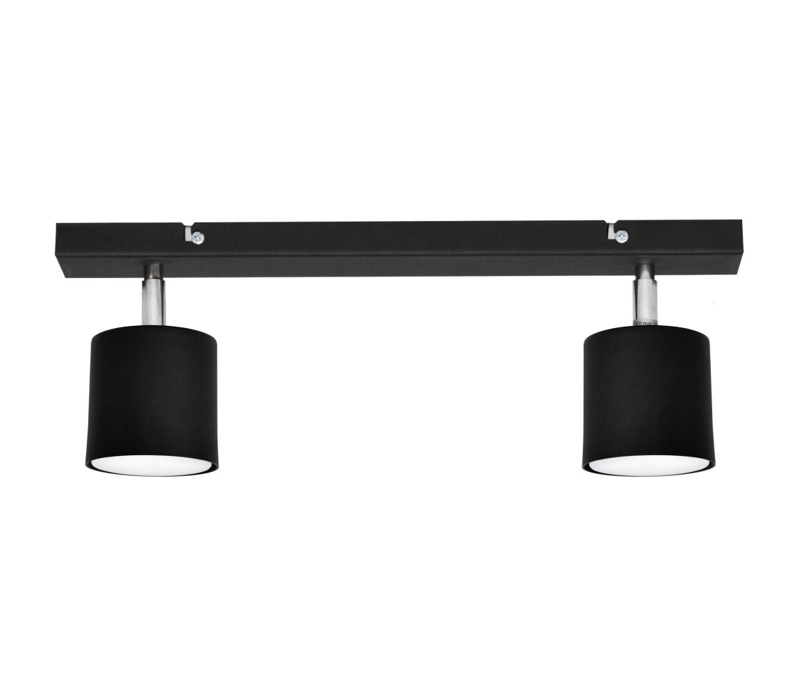 Donoci Bodové svietidlo PUNTA 2xGX53/10W/230V čierna