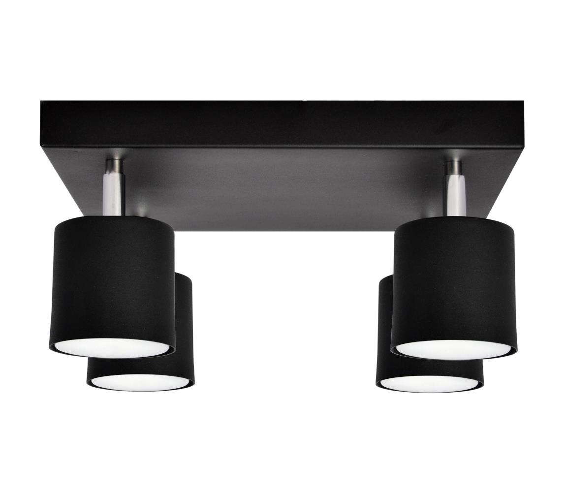 Donoci Bodové svietidlo PUNTA 4xGX53/10W/230V čierna