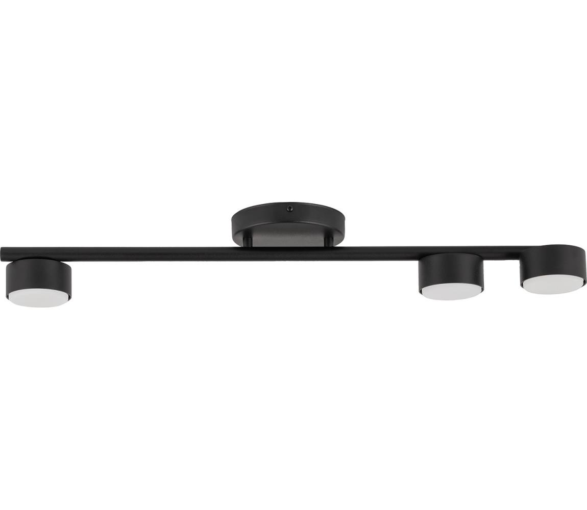 Donoci Bodové svietidlo PUNTO 3xGX53/12W/230V čierna