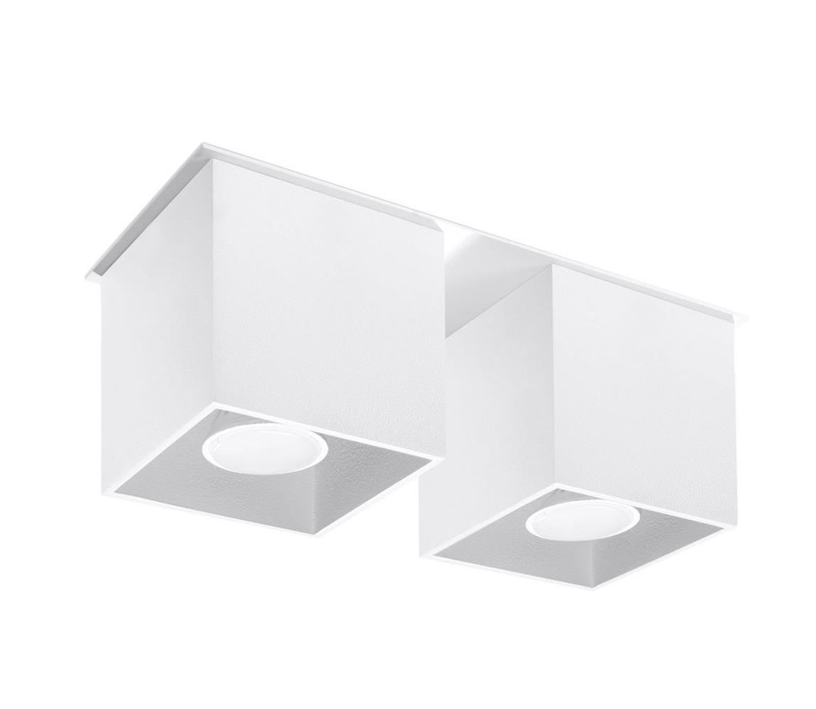 Donoci Bodové svietidlo QUAD 2 2xGU10/40W/230V biela