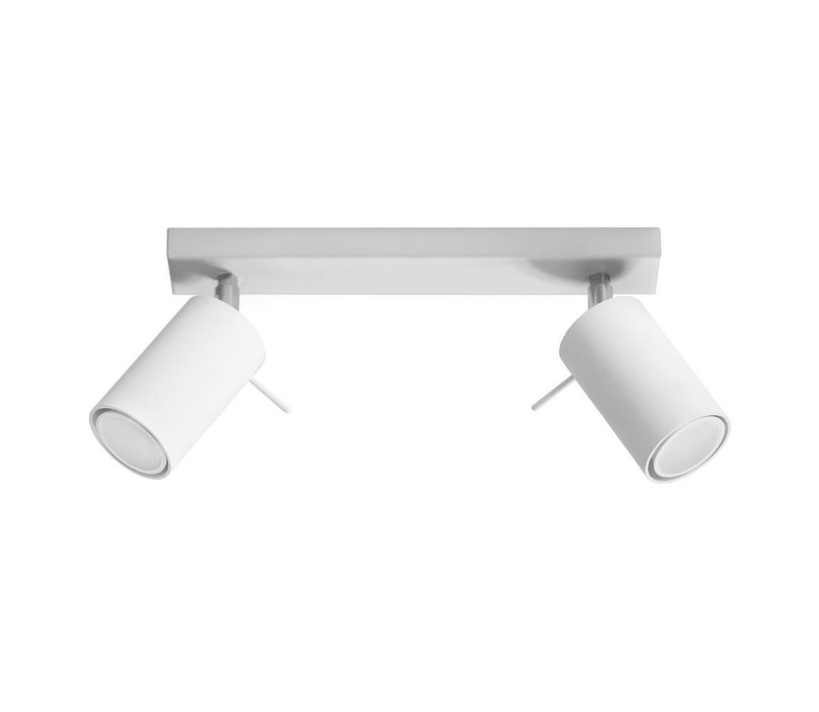 Donoci Bodové svietidlo RING 2 2xGU10/10W/230V biela