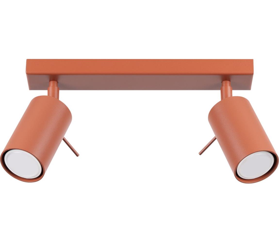 Donoci Bodové svietidlo RING 2xGU10/10W/230V červená