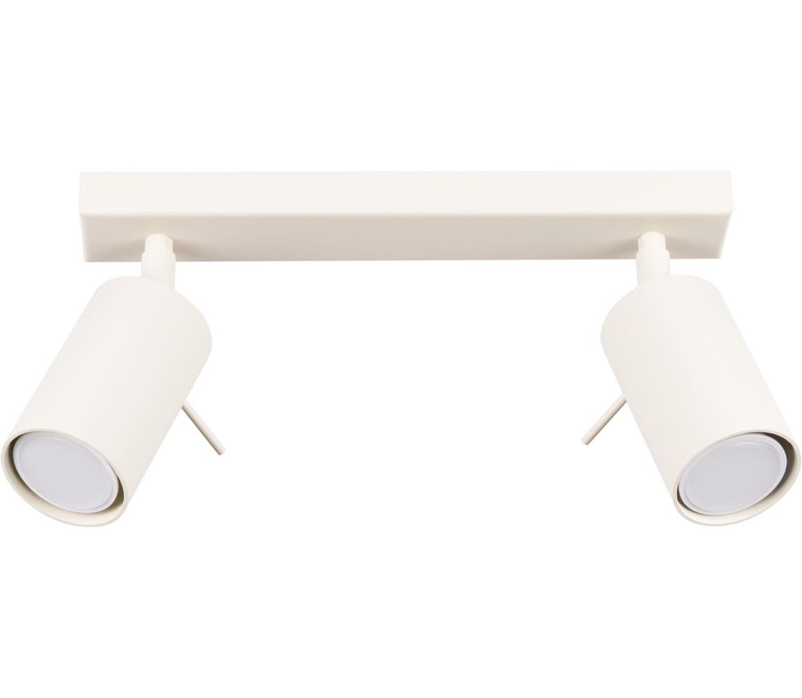 Donoci Bodové svietidlo RING 2xGU10/10W/230V krémová
