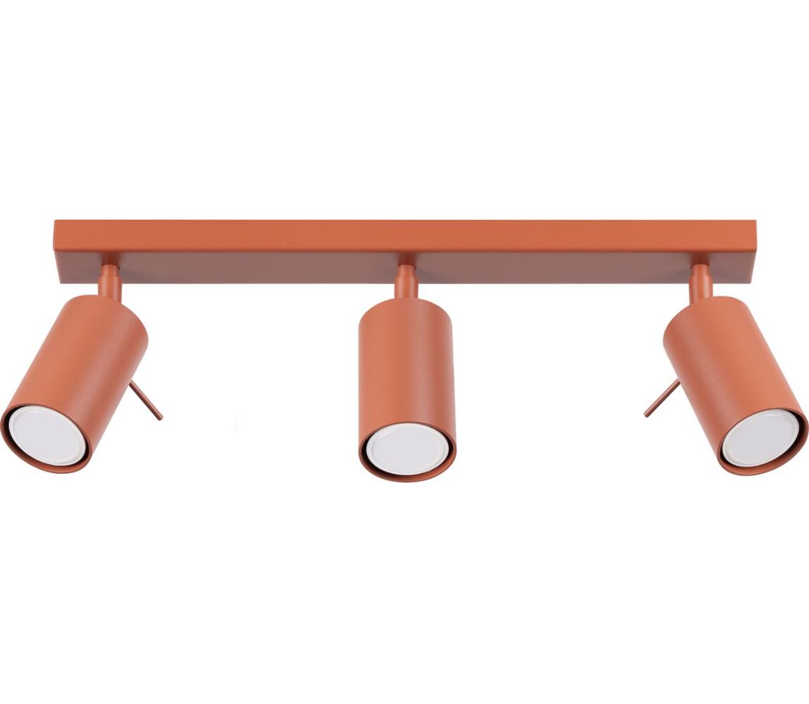 Donoci Bodové svietidlo RING 3xGU10/10W/230V červená