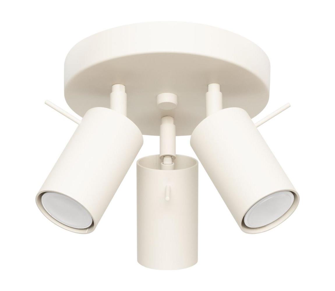 Donoci Bodové svietidlo RING 3xGU10/10W/230V krémová SL.1497