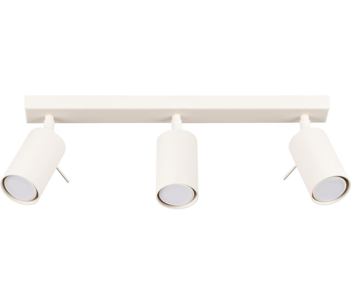 Donoci Bodové svietidlo RING 3xGU10/10W/230V krémová