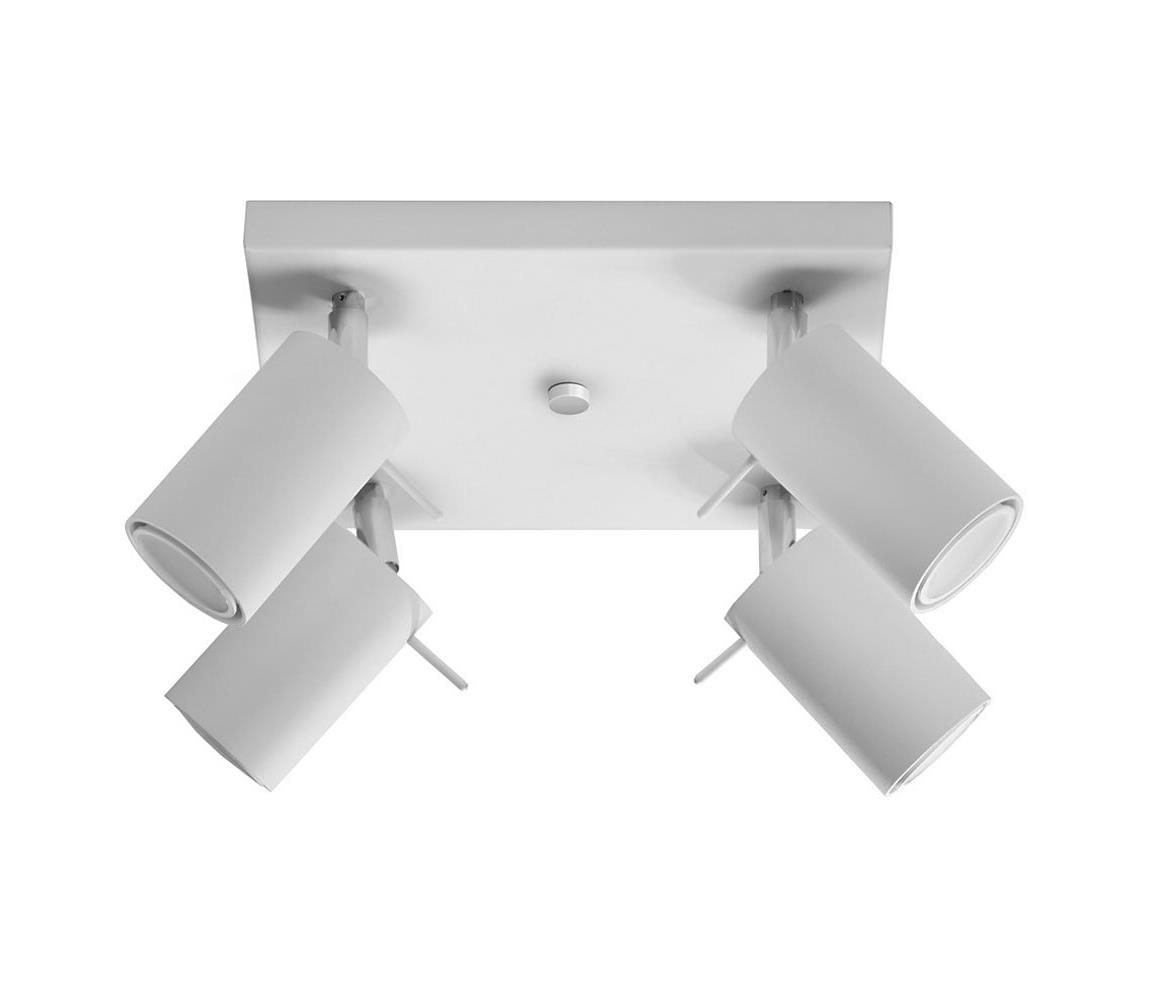 Donoci Bodové svietidlo RING 4 4xGU10/10W/230V biela