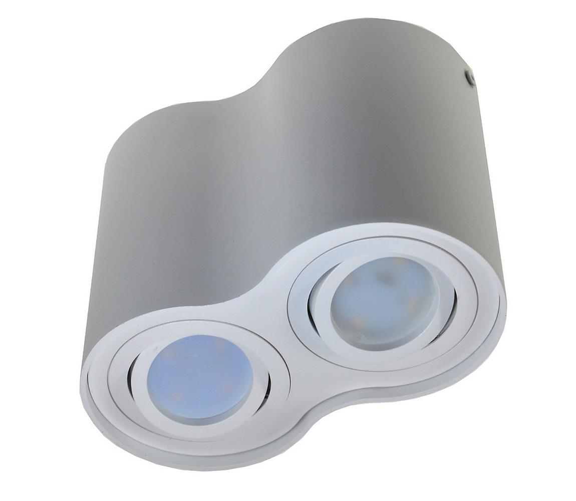 Donoci Bodové svietidlo SIROCO 2xGU10/30W/230V biela