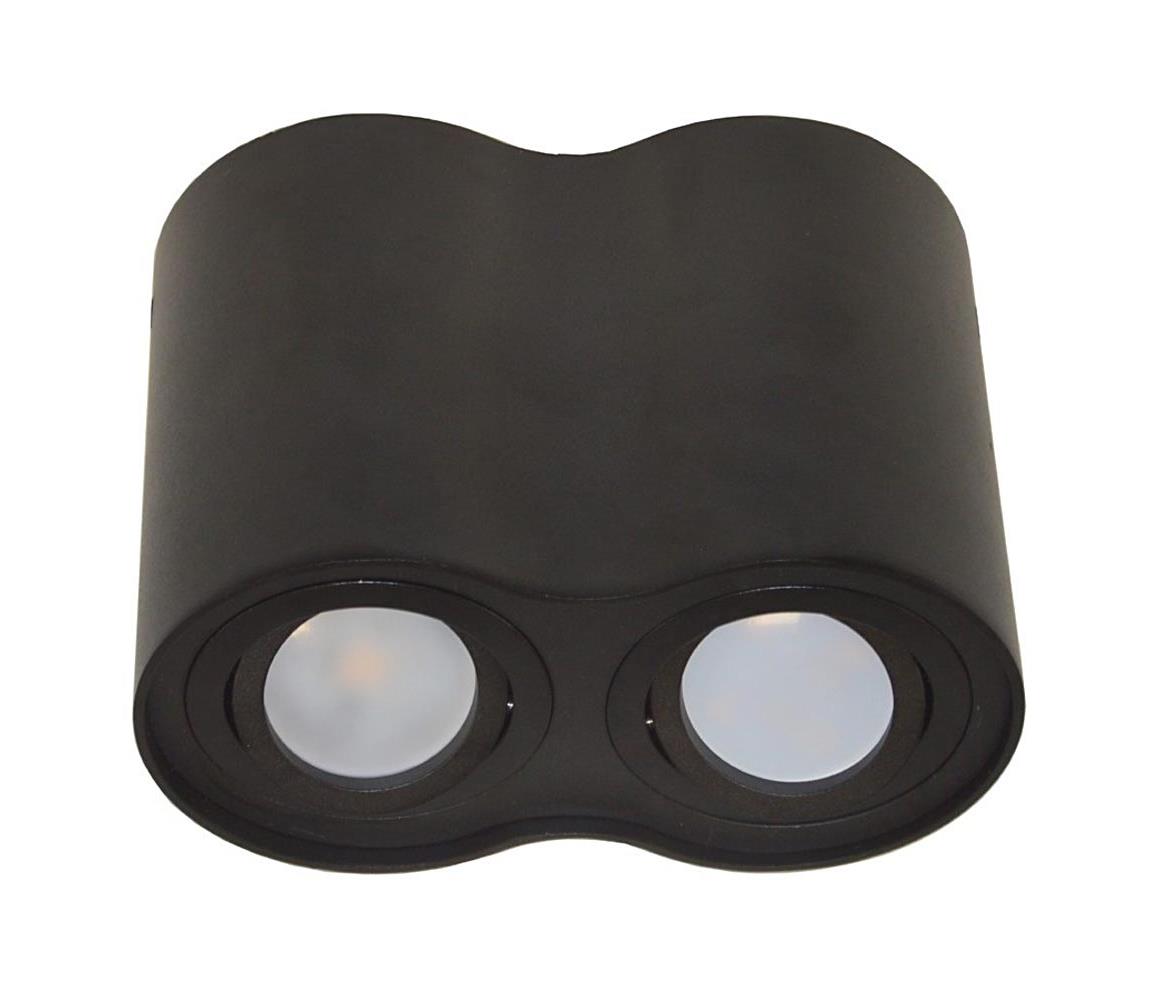 Donoci Bodové svietidlo SIROCO 2xGU10/30W/230V čierna SKU012426