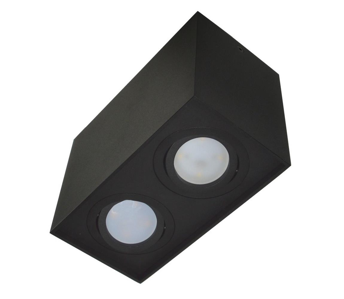 Donoci Bodové svietidlo SIROCO 2xGU10/30W/230V čierna