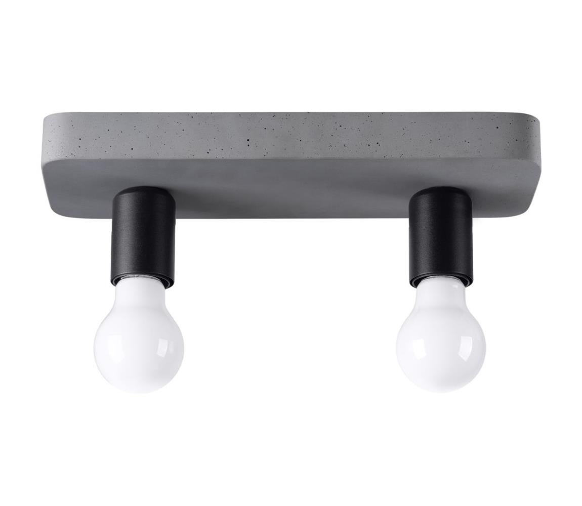 Donoci Bodové svietidlo TAVO 2xE27/15W/230V betón