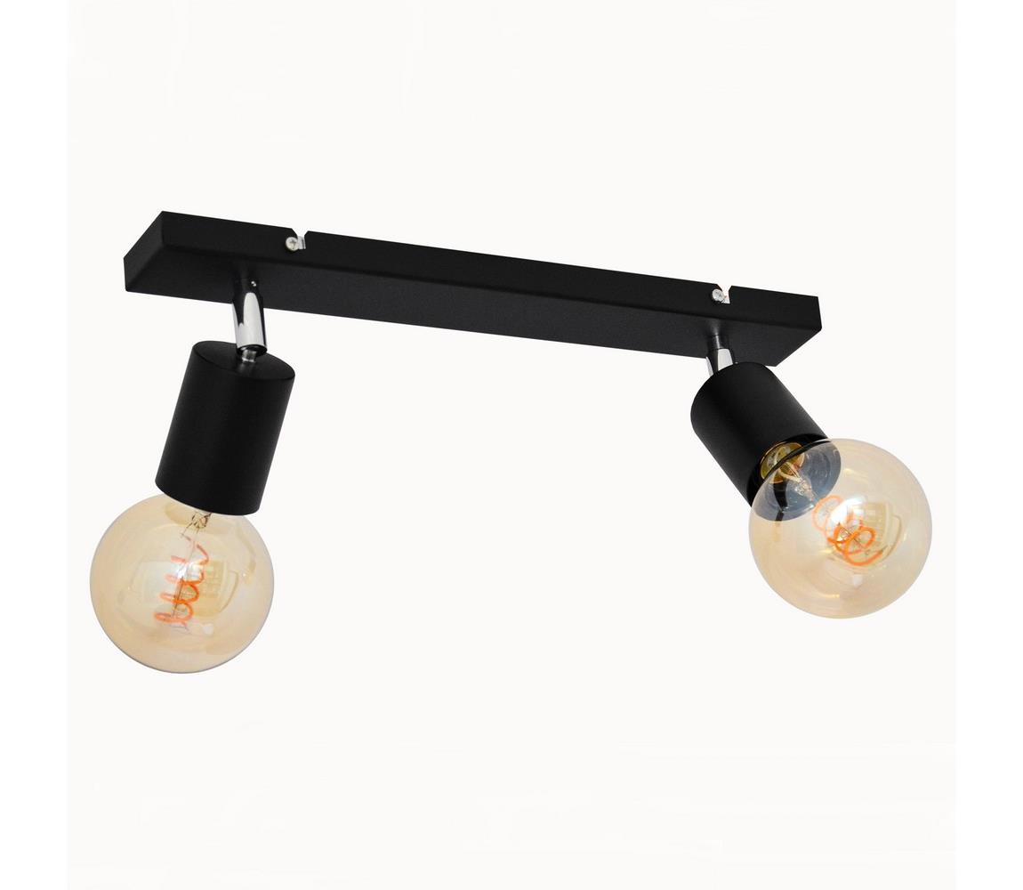 Donoci Bodové svietidlo TUNE 2xE27/20W/230V čierna