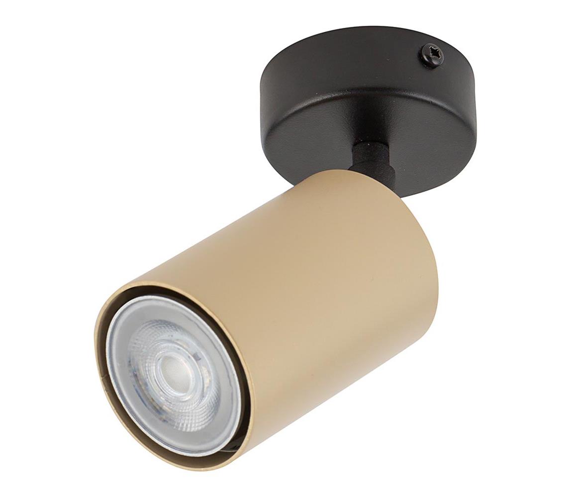 Donoci Bodové svietidlo ZOOM 1xGU10/25W/230V čierna/zlatá 33319
