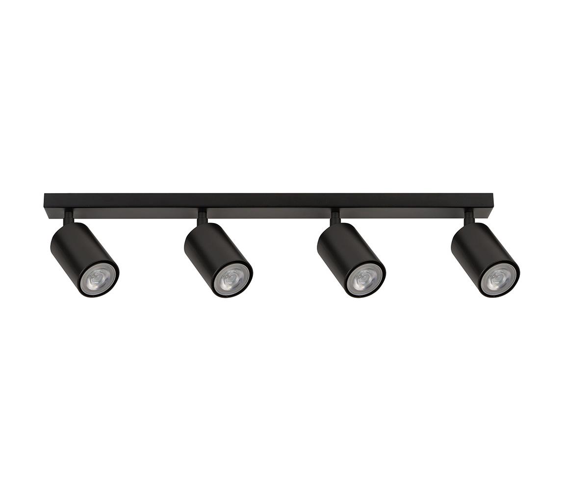 Donoci Bodové svietidlo ZOOM 4xGU10/25W/230V čierna