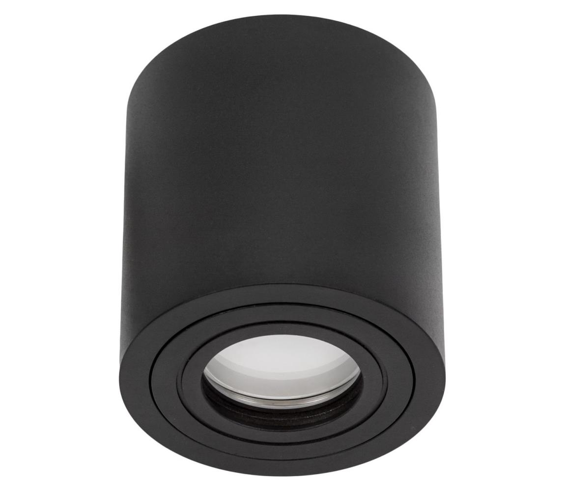 Donoci Kúpeľňové bodové svietidlo CHLOE 1xGU10/30W/230V IP65 okrúhly čierna