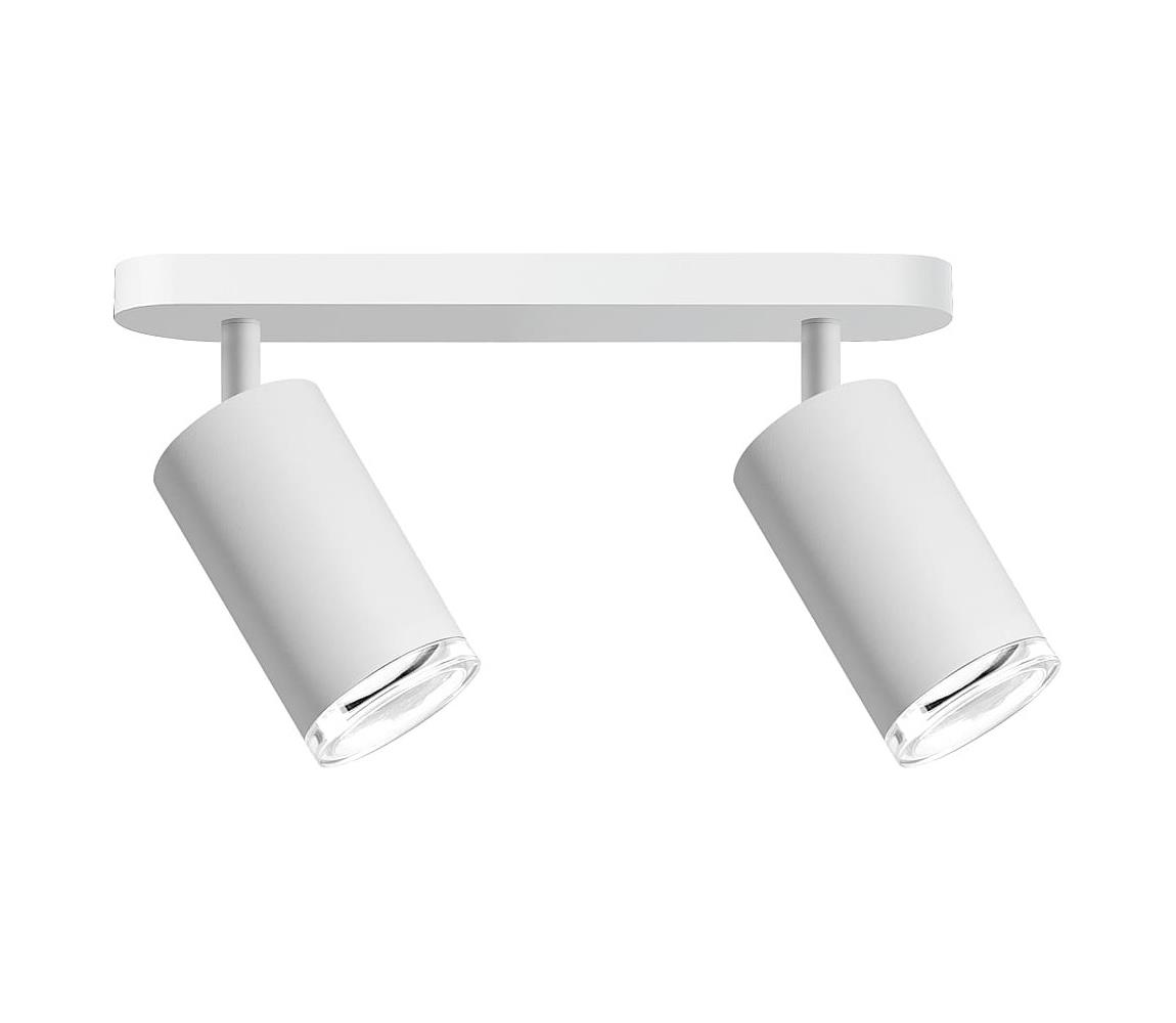 Donoci Kúpeľňové bodové svietidlo TURYN 2xGU10/10W/230V IP44 biela