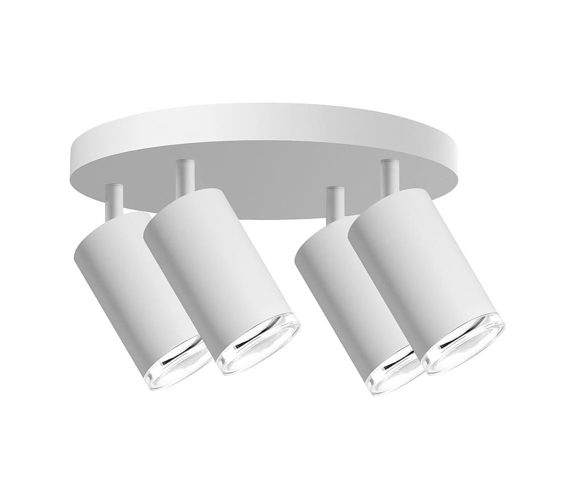 Donoci Kúpeľňové bodové svietidlo TURYN 4xGU10/10W/230V IP44 biela