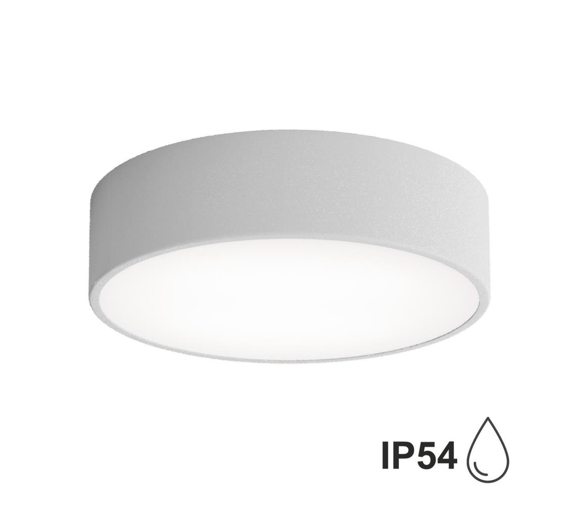 Donoci Kúpeľňové stropné svietidlo CLEO 2xE27/24W/230V pr. 30 cm šedá IP54