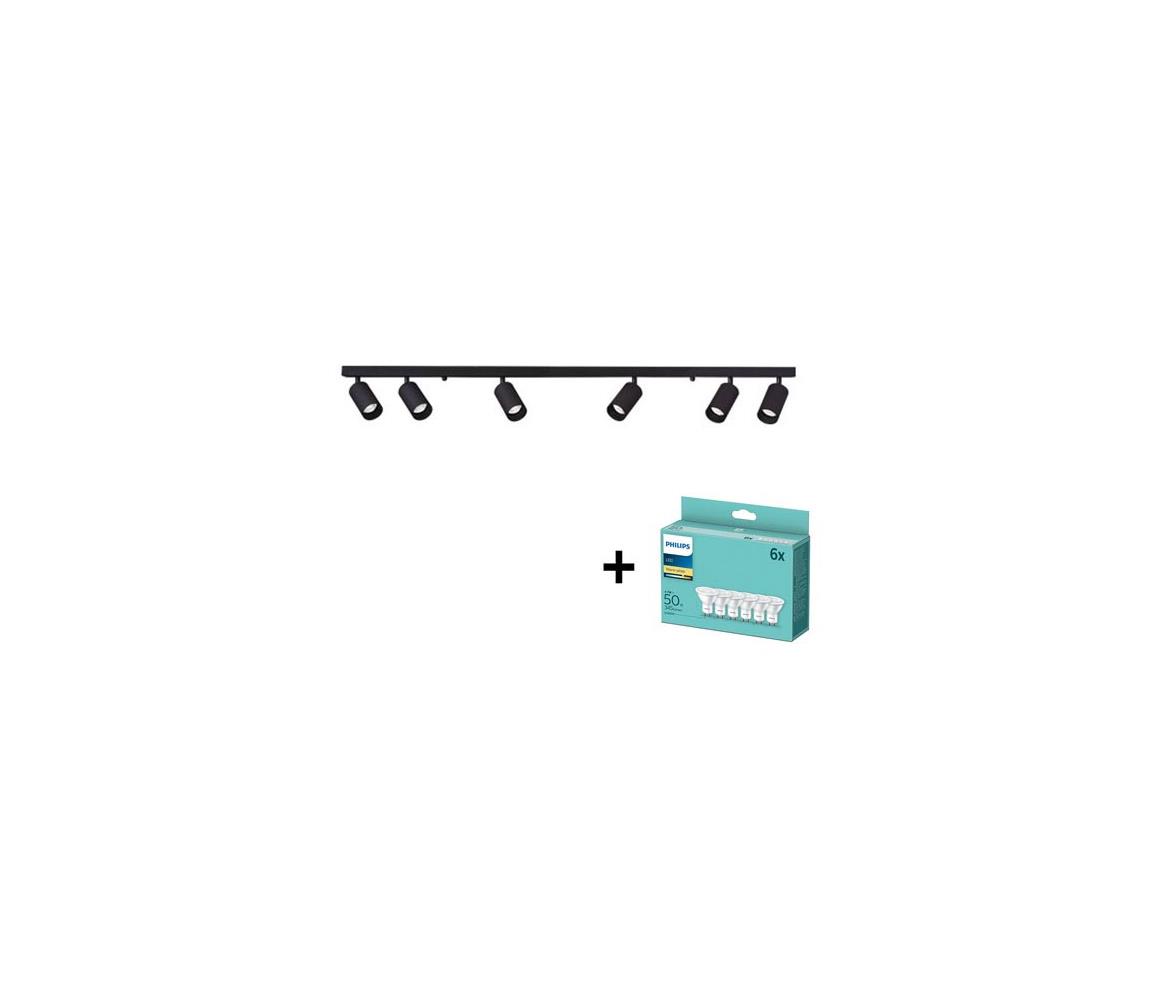 Donoci LED Bodové svietidlo ANGIE 6xGU10/4,7W/230V MX0118+P3931