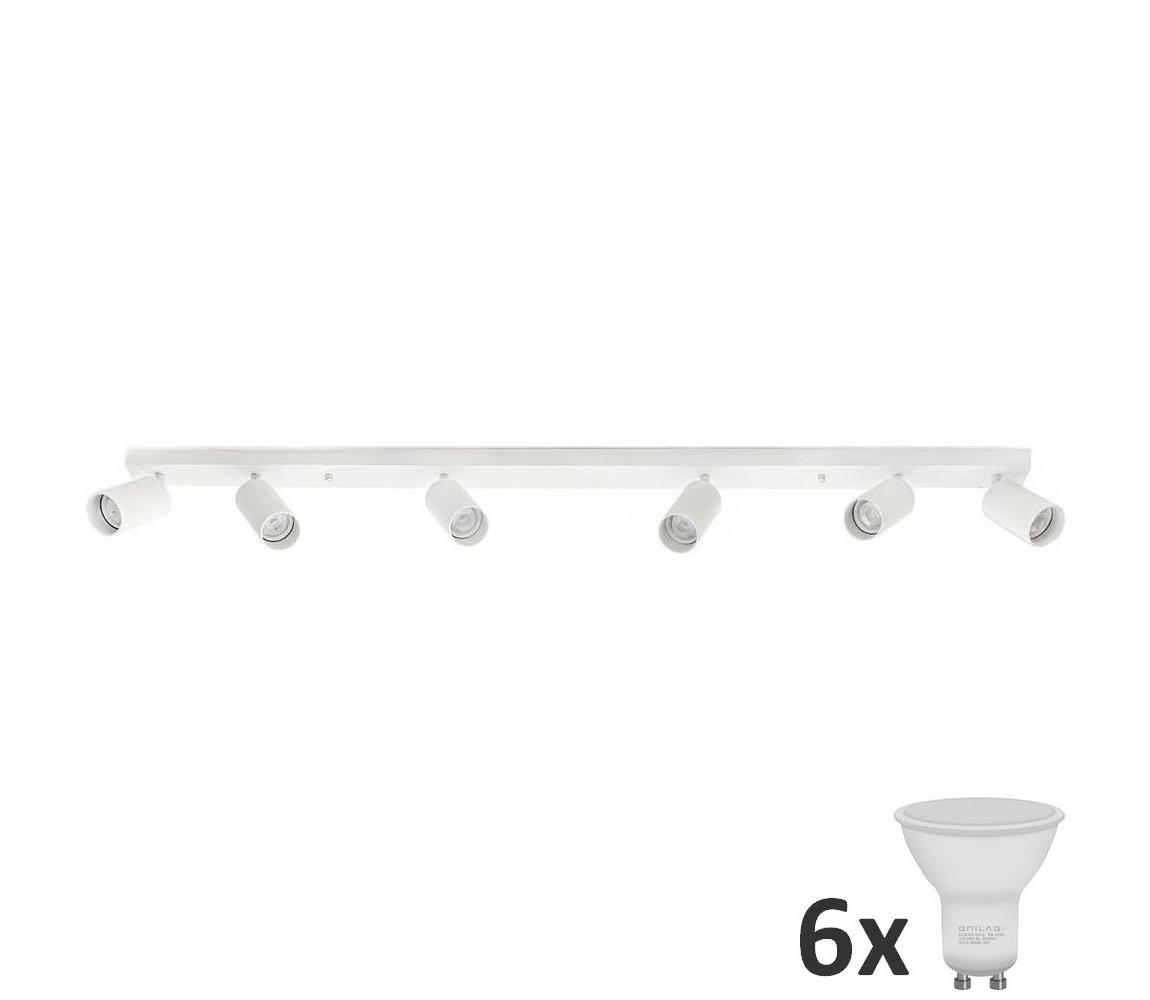 Donoci LED Bodové svietidlo ANGIE 6xGU10/6W/230V biela