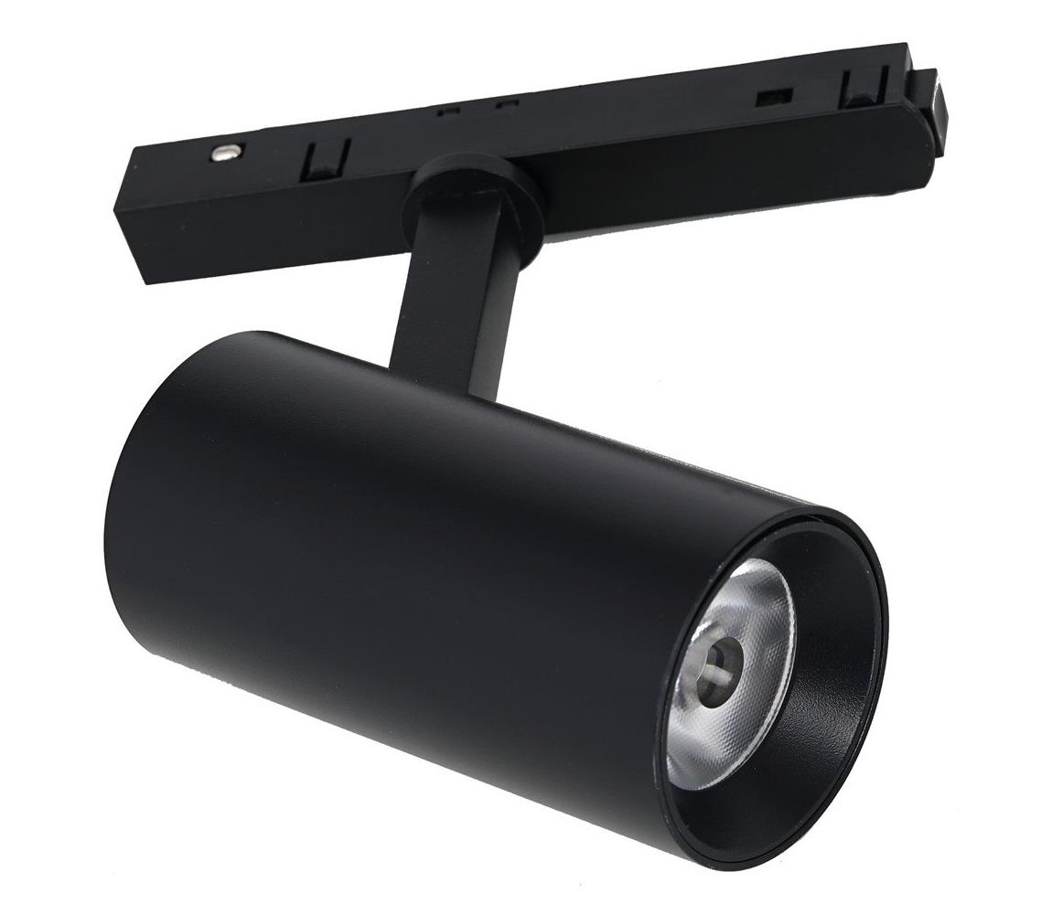 Donoci LED Bodové svietidlo do lištového systému MAGNETIC TRACK LED/10W/48V čierna