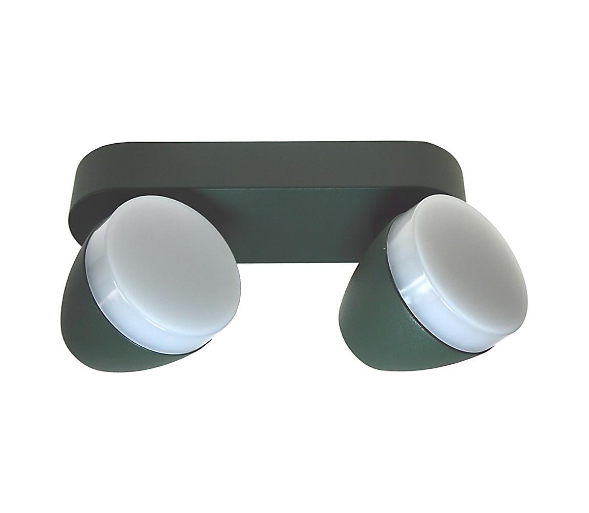 Donoci LED Bodové svietidlo SURMUR 2xLED/6W/230V zelená