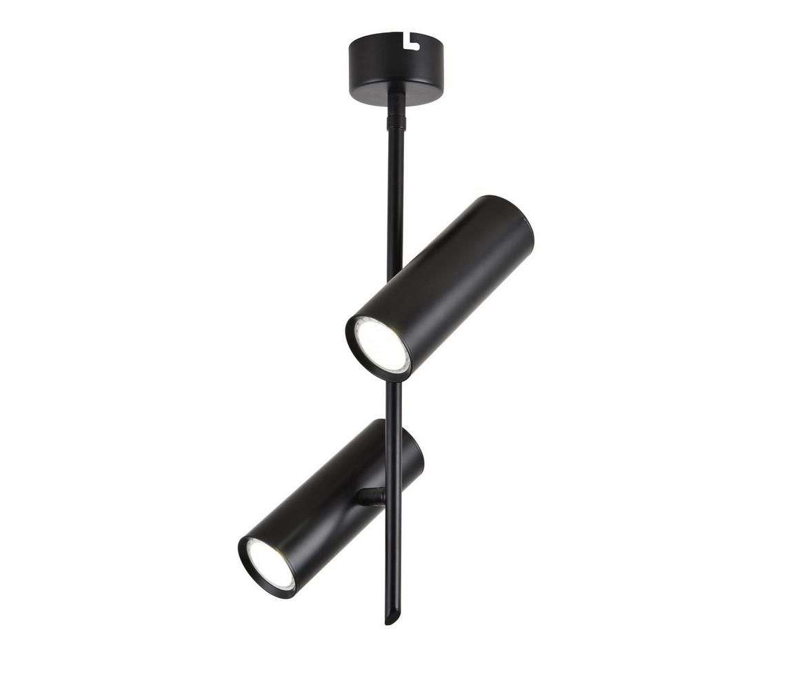 Donoci LED Bodové svietidlo TUBA 2xLED/10W/230V čierna