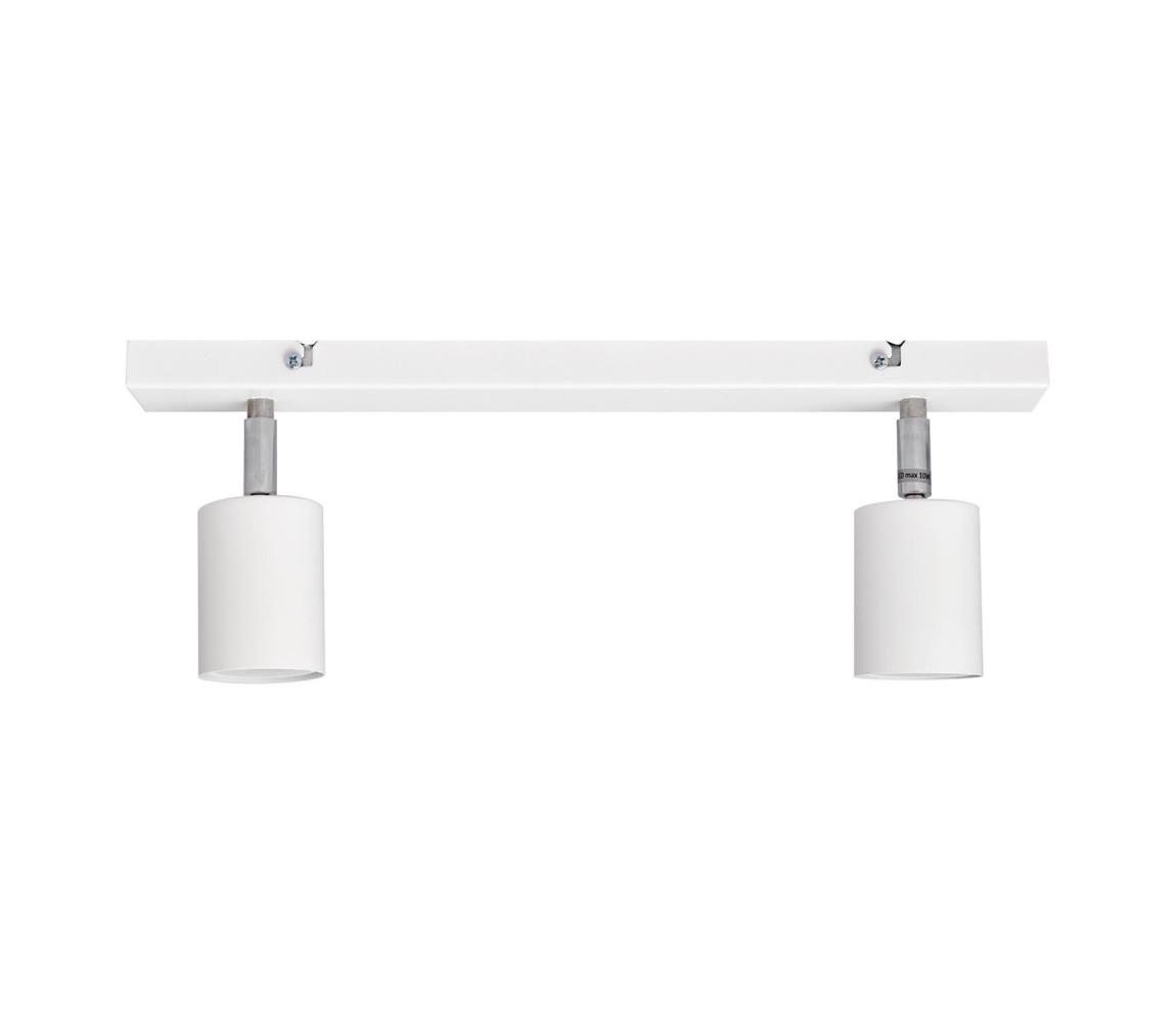 Donoci LED Bodové svietidlo TUNE 2xGU10/4,8W/230V biela