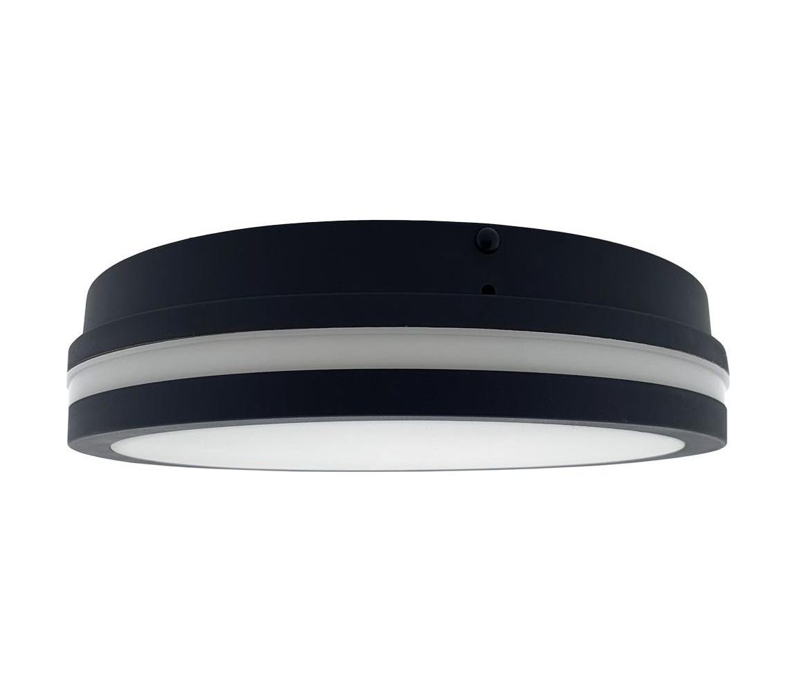 Donoci LED Kúpeľ. stropné svietidlo so senzorom ELLÉ LED/24W/230V pr. 26 cm IP54 antr