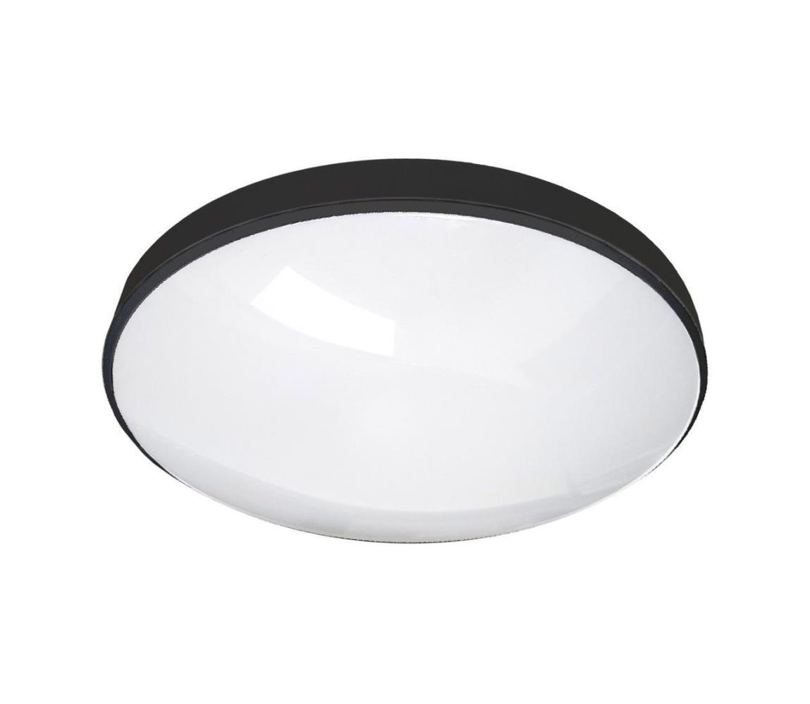 Donoci LED Kúpeľňové stropné svietidlo CIRCLE LED/18W/230V 4000K pr. 30 cm IP44 čierna