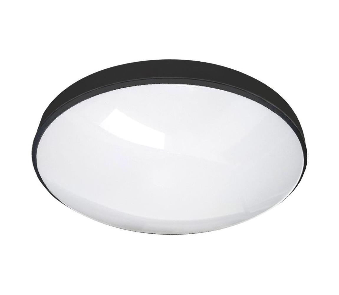 Donoci LED Kúpeľňové stropné svietidlo CIRCLE LED/24W/230V 4000K pr. 37 cm IP44 čierna