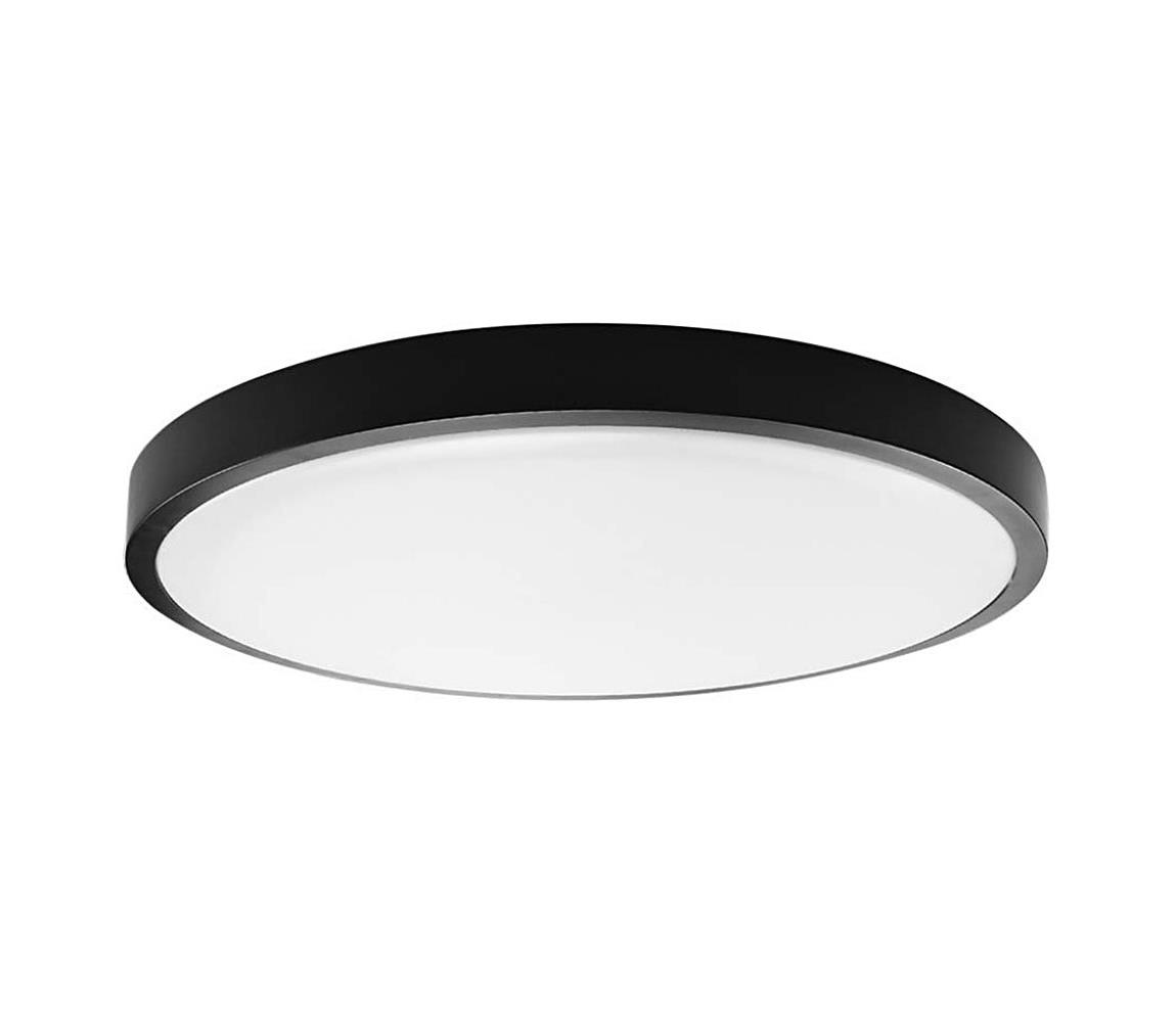 Donoci LED Kúpeľňové stropné svietidlo LED/18W/230V 6500K IP44 pr. 25 cm čierna