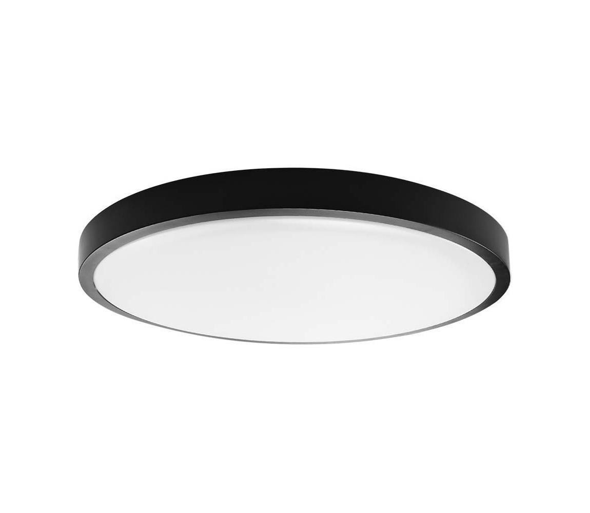 Donoci LED Kúpeľňové stropné svietidlo LED/18W/230V IP44 3000K pr. 25 cm čierna
