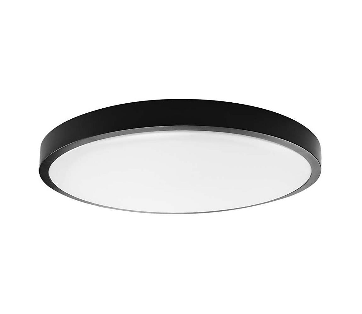 Donoci LED Kúpeľňové stropné svietidlo LED/24W/230V IP44 6500K pr. 29 cm čierna