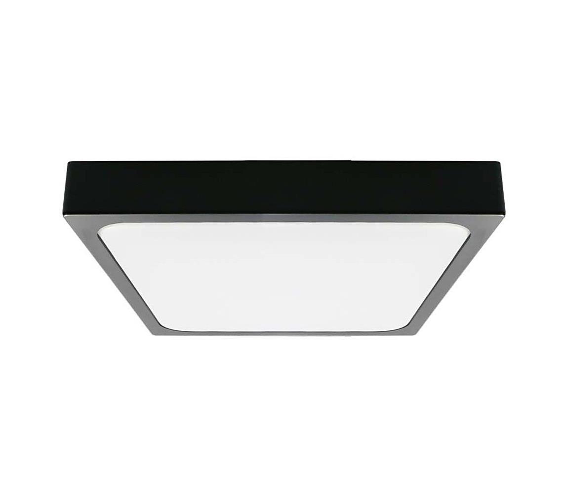 Donoci LED Kúpeľňové stropné svietidlo LED/30W/230V 6500K IP44 42x42 cm čierna
