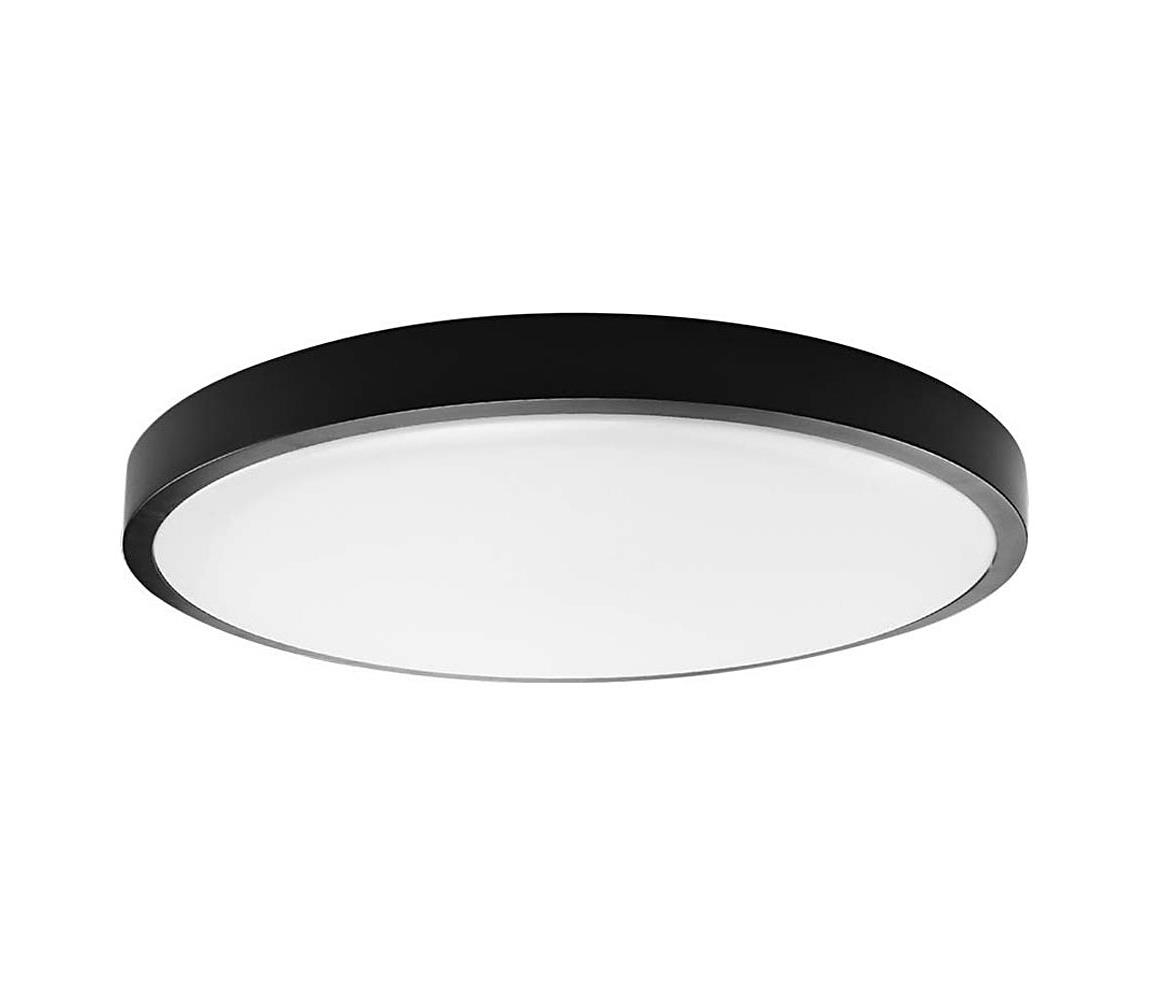 Donoci LED Kúpeľňové stropné svietidlo LED/36W/230V 4000K IP44 pr. 29,5 cm čierna